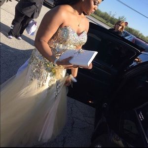 Prom Dress Champagne